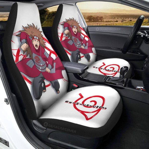 Choji Car Seat Covers Custom For Anime Fans