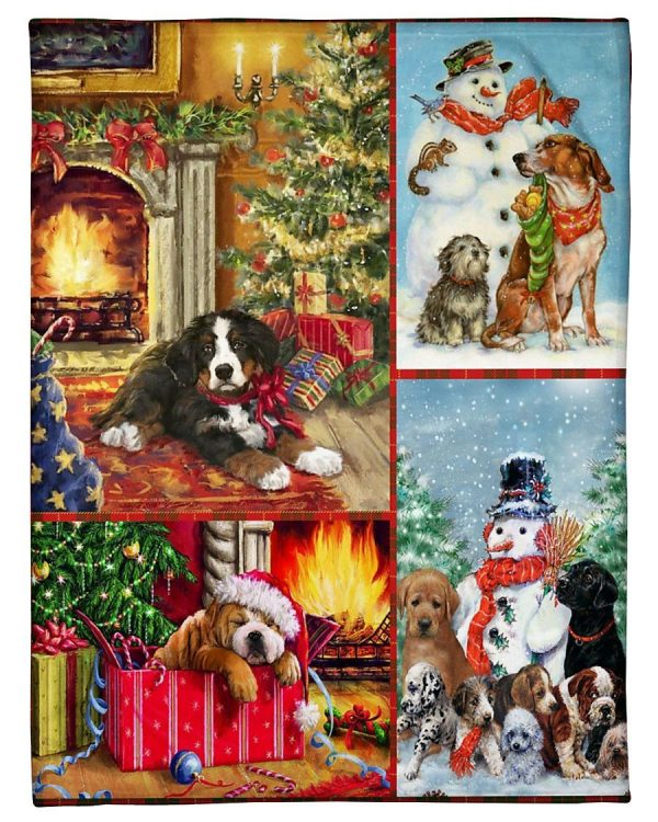 Christmas Dog Blanket