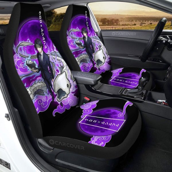 Chrollo Lucilfer Car Seat Covers Custom Anime Hunter x Hunter Car Accessories