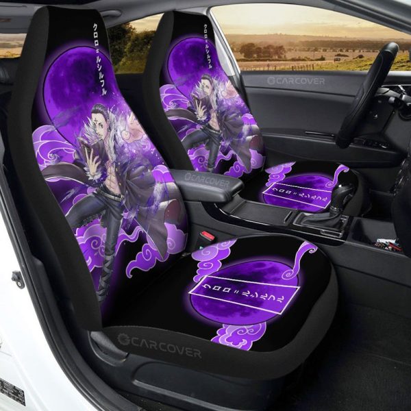 Chrollo Lucilfer Car Seat Covers Custom Anime Hunter x Hunter Car Interior Accessories