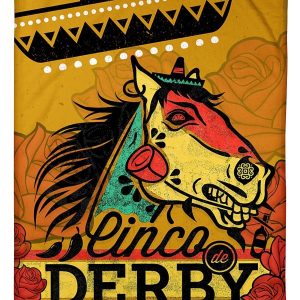 Cinco De Derby Blanket