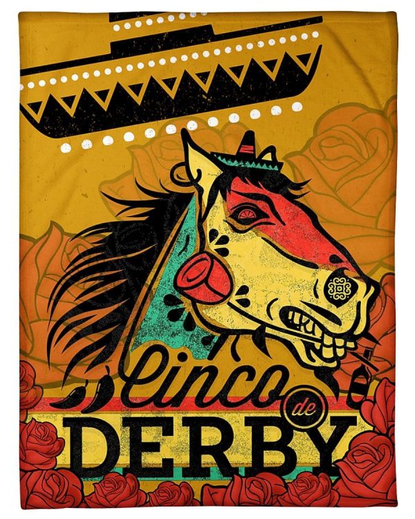 Cinco De Derby Blanket