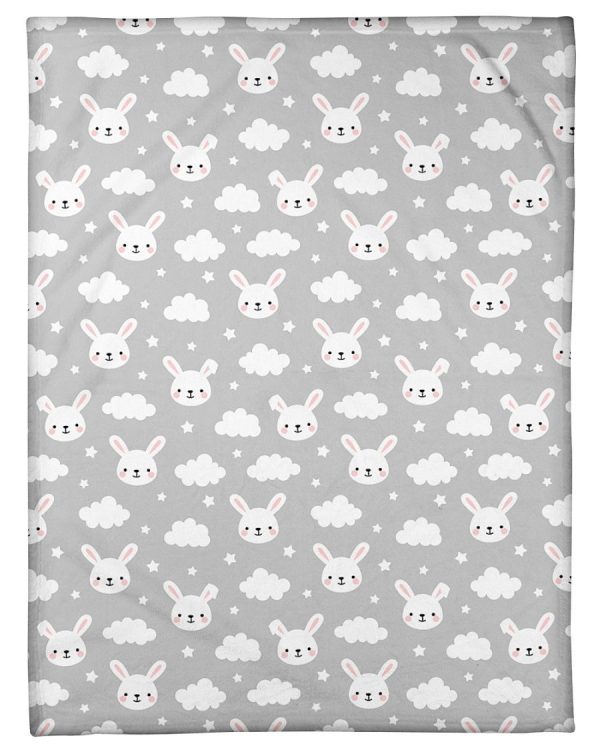 Cloud Bunny Rabbit Blanket