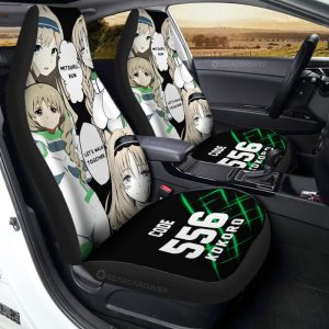 Code:556 Kokoro Car Seat Covers Custom DARLING In The FRANXX Anime Car Accessories