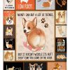 Corgi Money Can’t Buy Anything Blanket