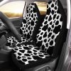 Cow Dairy Car Seat Covers Printed Custom Animal Skin Car Accessories