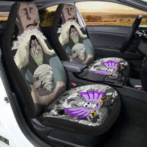 Crocodile Car Seat Covers Custom Anime One Piece Car Interior Accessories