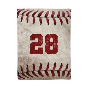 Custom Baseball Blanket