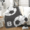 Custom Soccer Blanket