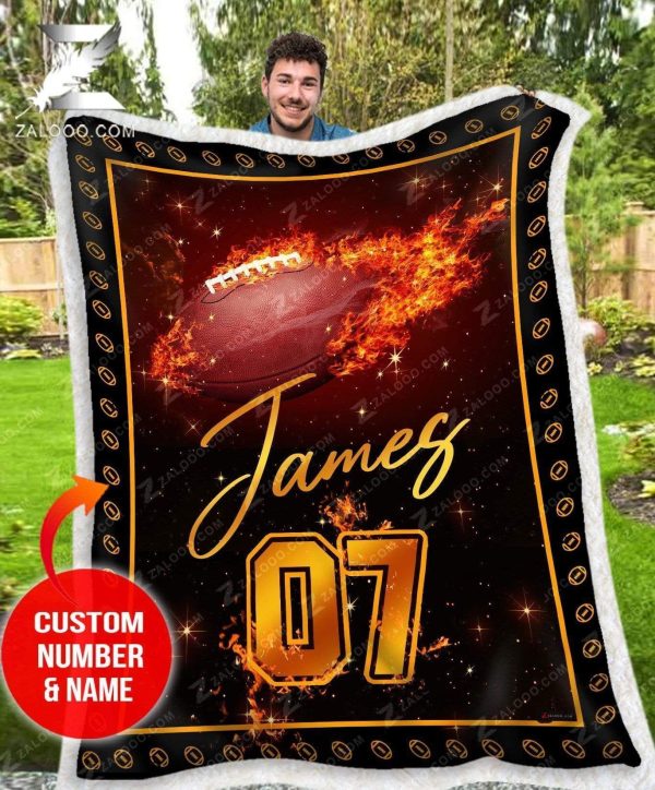 Custom  – Football  – Fire Blanket