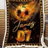 Custom  – Soccer  – Fire Blanket