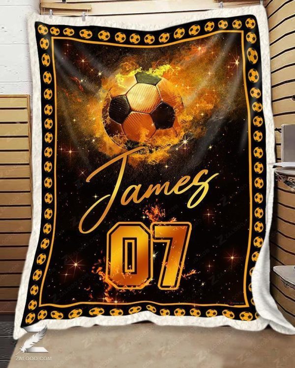 Custom  – Soccer  – Fire Blanket