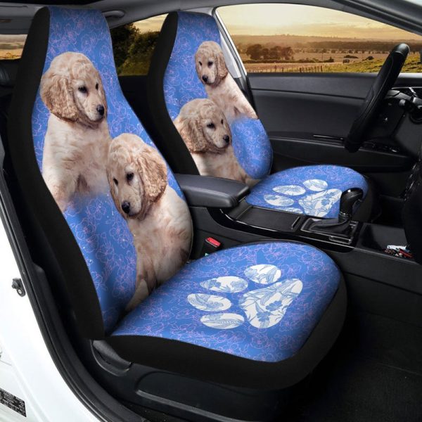 Cute Goldendoodle Car Seat Covers Custom Car Interior Accessories