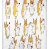 Cute Sleepaholic Corgi Dogs Blanket