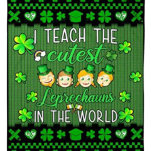 Cutest Leprechauns In The World Blanket