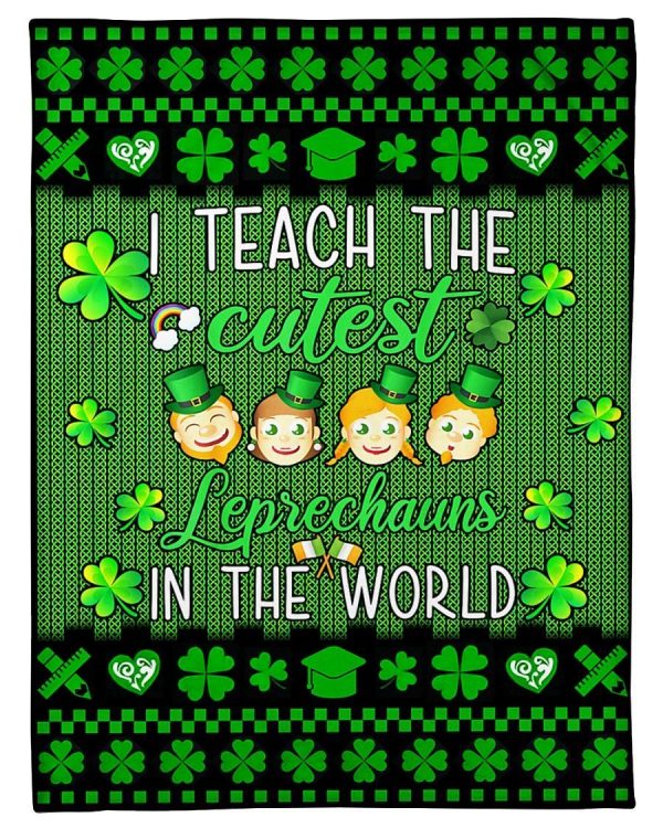 Cutest Leprechauns In The World Blanket