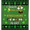 Cutest Little Leprechauns In Art Blanket