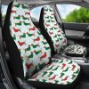 Dachshund Car Seat Covers Custom Funny Dog Car Accessories