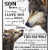 Dad Gift For Son Never Forget How Much I Love You Blanket