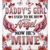 Daddy’s Girl I Used To Be His Angel Now He’s Mine Blanket