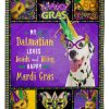 Dalmatian Mardi Gras Blanket