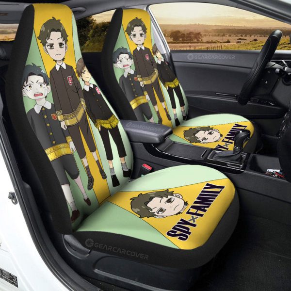 Damian Desmond Car Seat Covers Custom Spy x Family Anime Car Accessories