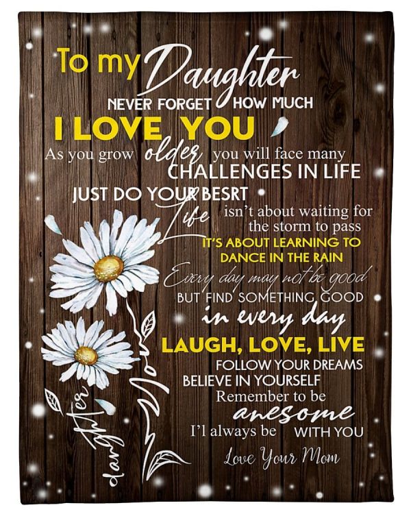 Daughter I’ll Always Be With You GS-CL-DT1810 Blanket