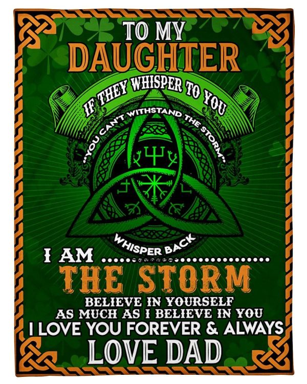 Daughter You Can’t Withstand Storm Blanket