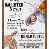 Daughter  – To My Daughter I Hope You Believe In Yourself As Much As I Believe In You I Will Always Have Your Back Blanket