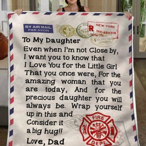 Daughter  – To My Daughter I Love You For The Little Girl That You Once Were For Precious Daughter You Will Always Be Blanket