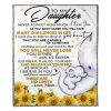 Daughter  – To My Daughter Never Forget How Much I Love You As You Grow Older You Will Face Many Challenges In Life Blanket