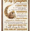 Daughter  – To My Daughter Never Give Up On The Beautiful Dreams You Have Believe In Yourself As Much As I Believe In You Blanket