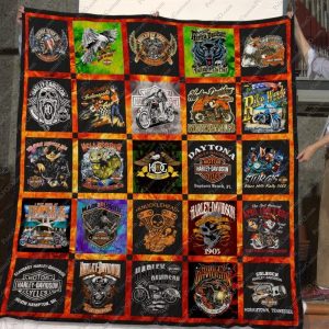 Dd – Harley Davidson Quilt Blanket