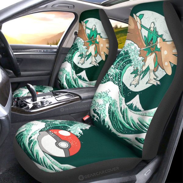 Decidueye Car Seat Covers Custom Pokemon Car Accessories