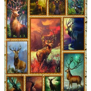 Deer Fantasy Blanket