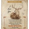 Deer Husband How Special You Are Blanket