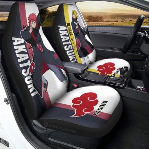 Deidara And Sasori Car Seat Covers Custom Anime Car Accessories For Fans