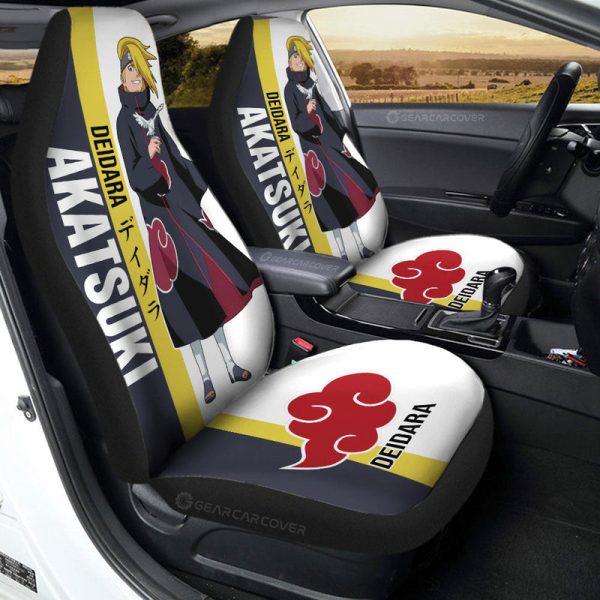 Deidara Car Seat Covers Custom Anime Car Accessories