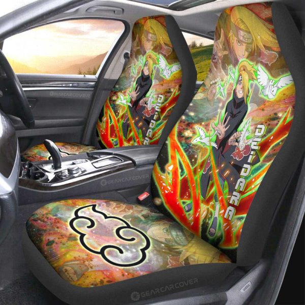 Deidara Car Seat Covers Custom Characters Anime Car Accessories