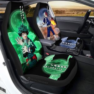 Deku And Shouto Car Seat Covers Custom Car Accessories