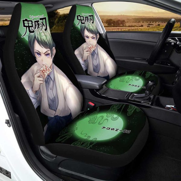 Demon Slayer Yushiro Car Seat Covers Custom Anime Car Accessories