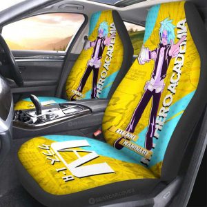 Denki Kaminari Car Seat Covers Custom My Hero Academia Car Interior Accessories