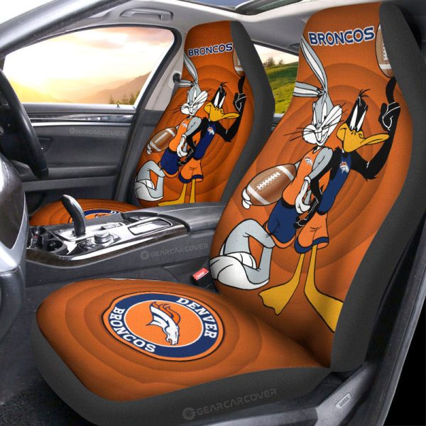 Denver Broncos Car Seat Covers Custom Car Accessories