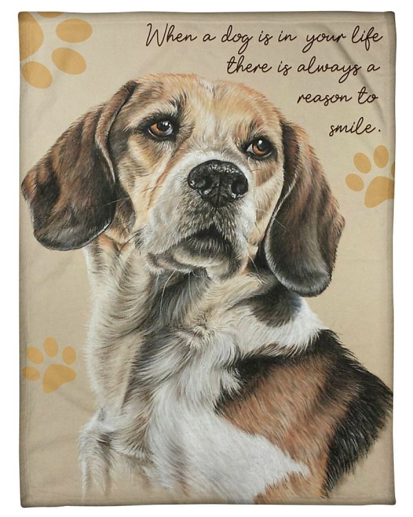 Dog Art Love Blanket