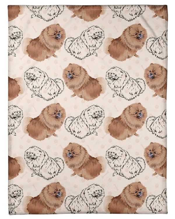 Dog Pomeranian Blanket