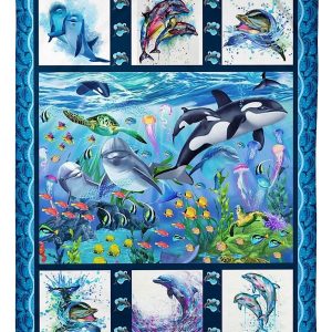 Dolphin Under The Sea Blanket