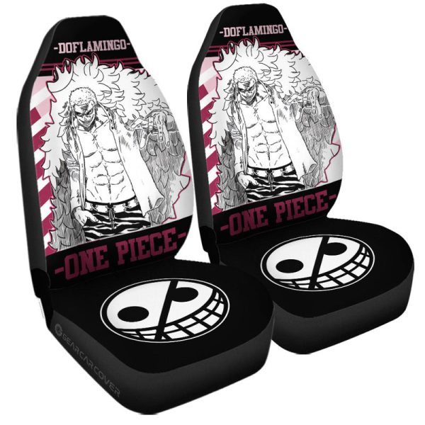 Donquixote Doflamingo Car Seat Covers Custom Car Accessories