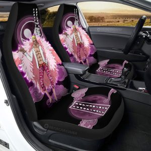 Donquixote Doflamingo Car Seat Covers Custom Car Accessories For Fans