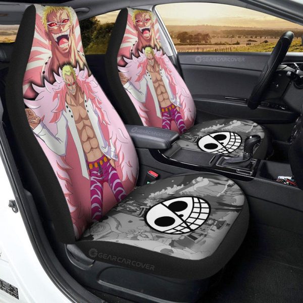 Donquixote Doflamingo Car Seat Covers Custom Car Interior Accessories