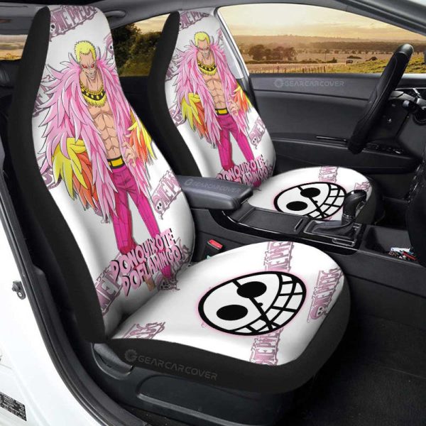 Donquixote Doflamingo Car Seat Covers Custom One Piece Anime